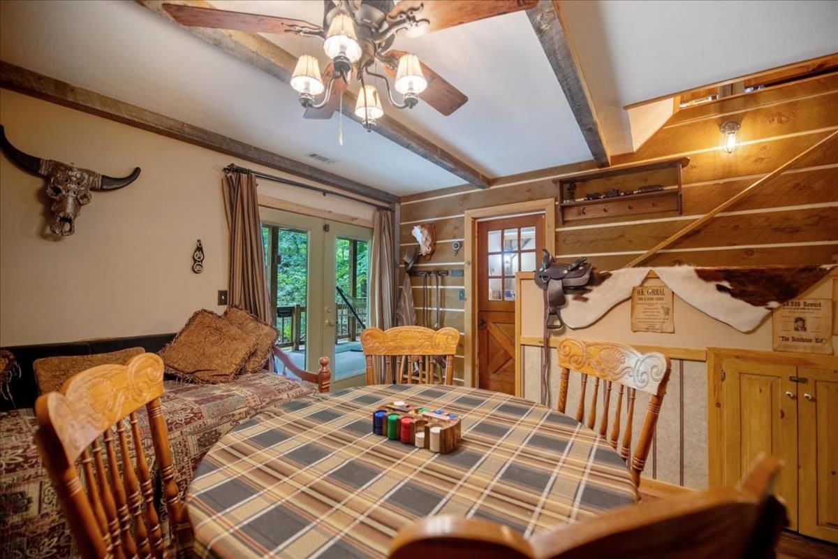 Waterfront Mountain Cabin With Hot Tub Villa Блу Ридж Екстериор снимка