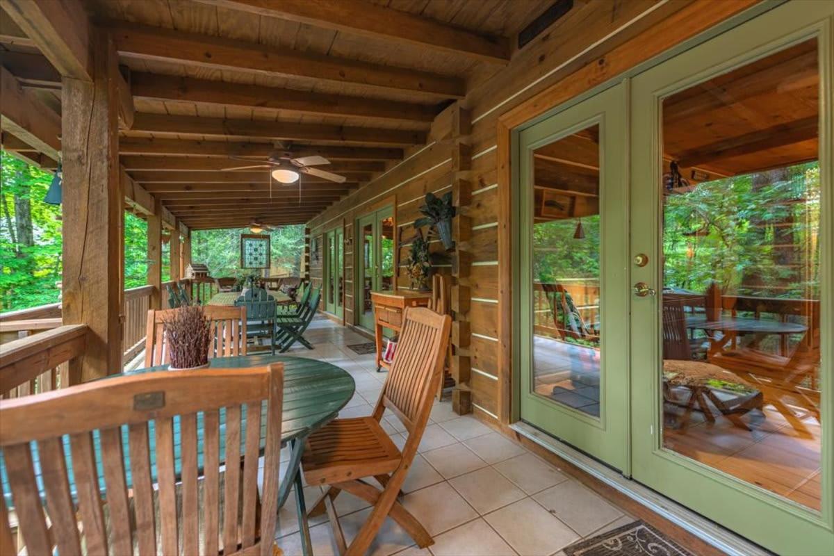 Waterfront Mountain Cabin With Hot Tub Villa Блу Ридж Екстериор снимка
